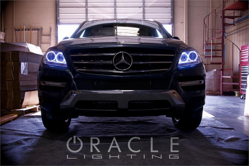 Mercedes-Benz ML 350 Headlight Halo Kit - ORACLE Lighting - LED, SMD - Red - `06-`12